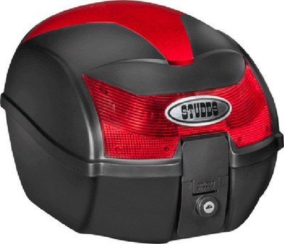 

Studds ORIGINAL HIGH QUALITY TOP CASE/UTILITY BOX IN CHERRY RED COLOR WITH FITTING RACK FOR ALL MOTORCYCLE AND SCOOTERS Bike Luggage Box(Red)
