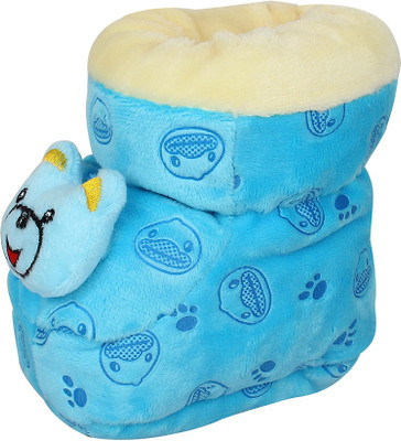 

BabyShower Booties(Toe to Heel Length - 10 cm Blue)