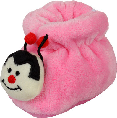 

BabyShower Booties(Toe to Heel Length - 10 cm Pink)