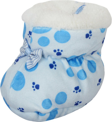 

BabyShower Booties(Toe to Heel Length - 10 cm Blue)