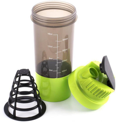 

SSS Shaker 500 ml Shaker, Sipper (Pack of 1, Black) 500 ml Shaker(Pack of 1, Green)