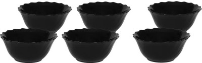 

Seahawks Trianon Polypropylene Bowl(Black, Pack of 6)
