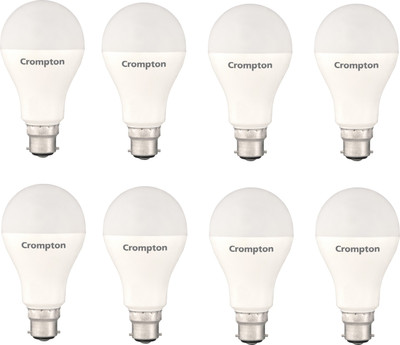 

Crompton 14 W Standard B22 LED Bulb(Yellow, Pack of 8)