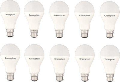 

Crompton 14 W Standard B22 LED Bulb(Yellow, Pack of 10)