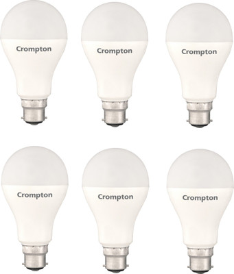 

Crompton 14 W Standard B22 LED Bulb(Yellow, Pack of 6)