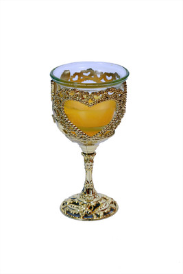 

Kieana decorative candle stand Golden home decor Candle(Multicolor, Pack of 1)