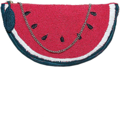 

Diwaah Party Red Clutch