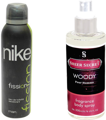 

Nike FISSION MEN with SHEER SECRET WOODY MEN(Set of 2)