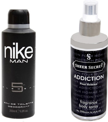 

Nike N5TH MEN with SHEER SECRET ADDICTION MEN(Set of 2)