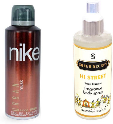 

Nike URBAN MEN with SHEER SECRET HI STREET WOMEN(Set of 2)