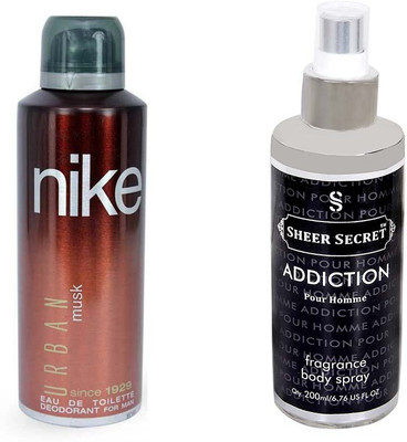 

Nike URBAN MEN with SHEER SECRET ADDICTION MEN(Set of 2)