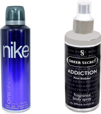 

Nike ORIGINAL MEN with SHEER SECRET ADDICTION MEN(Set of 2)