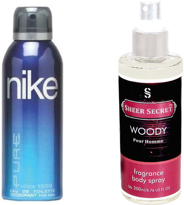 

Nike PURE MEN with SHEER SECRET WOODY MEN(Set of 2)