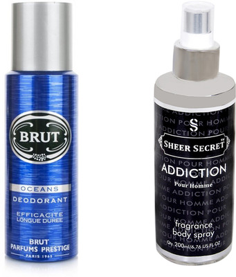 

Brut OCEAN with SHEER SECRET ADDICTION MEN(Set of 2)