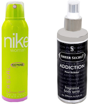 

Nike CASUAL WOMEN with SHEER SECRET ADDICTION MEN(Set of 2)