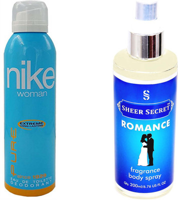 

Nike PURE WOMEN with SHEER SECRET ROMANCE(Set of 2)