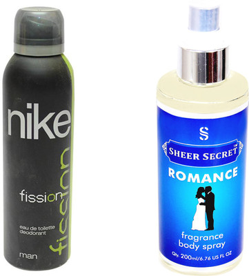 

Nike FISSION MEN with SHEER SECRET ROMANCE(Set of 2)