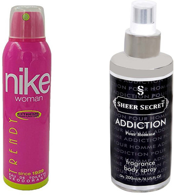 

Nike TRENDY with SHEER SECRET ADDICTION MEN(Set of 2)