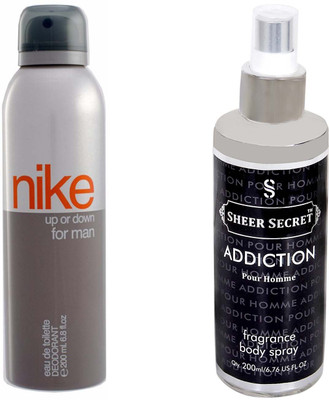 

Nike UP DOWN MEN with SHEER SECRET ADDICTION MEN(Set of 2)