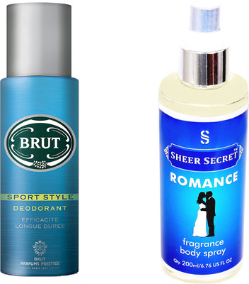 

Brut SPORTS with SHEER SECRET ROMANCE(Set of 2)