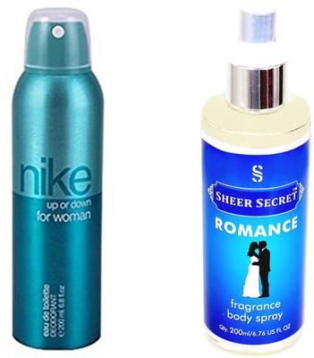 

Nike UP DOWN WOMEN with SHEER SECRET ROMANCE(Set of 2)