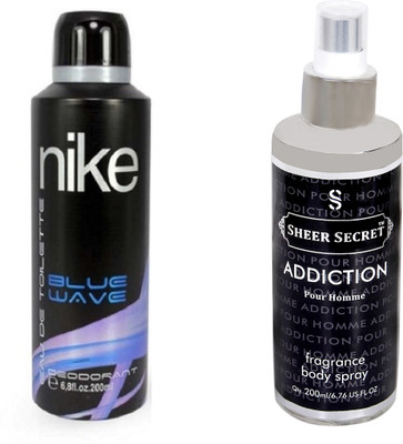 

Nike BLUEWAVE with SHEER SECRET ADDICTION MEN(Set of 2)