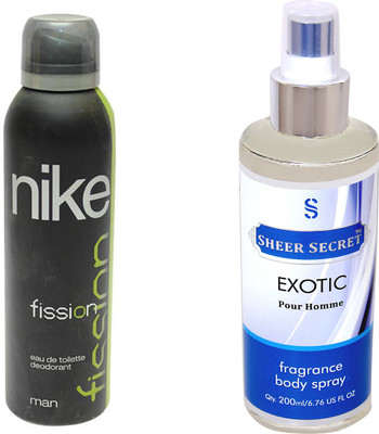 

Nike FISSION MEN with SHEER SECRET EXOTIC MEN(Set of 2)