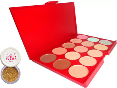 

Vozwa Golden Glitter Powder and Concealer(Set of 2)
