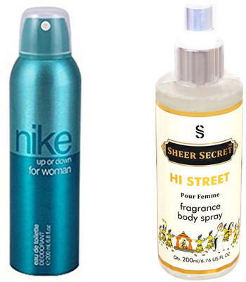 

Nike UP DOWN WOMEN with SHEER SECRET HI STREET WOMEN(Set of 2)