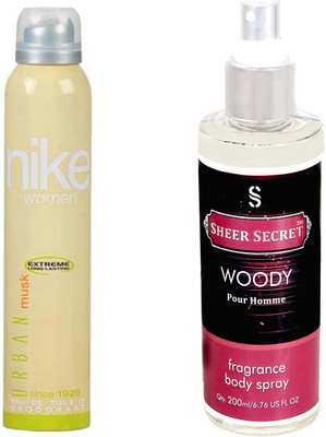 

Nike URBAN WOMEN with SHEER SECRET WOODY MEN(Set of 2)