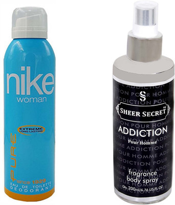 

Nike PURE WOMEN with SHEER SECRET ADDICTION MEN(Set of 2)