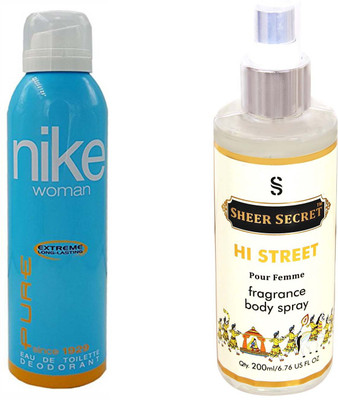 

Nike PURE WOMEN with SHEER SECRET HI STREET WOMEN(Set of 2)