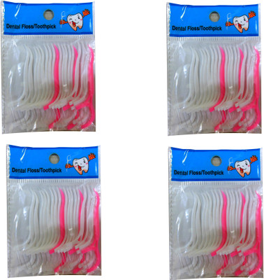 

AVIKZ Dental Floss-Toothpick(10 cm, Pack of 4)