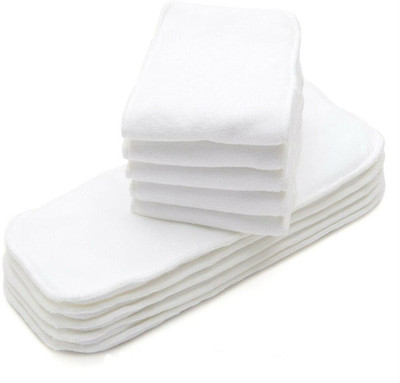 

Tiny Tots Tinytots Set Of 5 Microfiber Inserts for cloth diapers - M(5 Pieces)