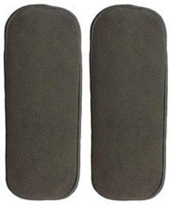

Tiny Tots Tinytots Set Of 2 Bamboo Charcoal Inserts (5 layered) for cloth diapers - M(2 Pieces)