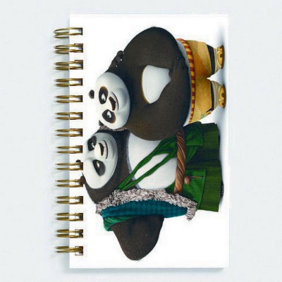 

Unique Indian Crafts A5 Diary(Kungfu Panda, Multicolor)