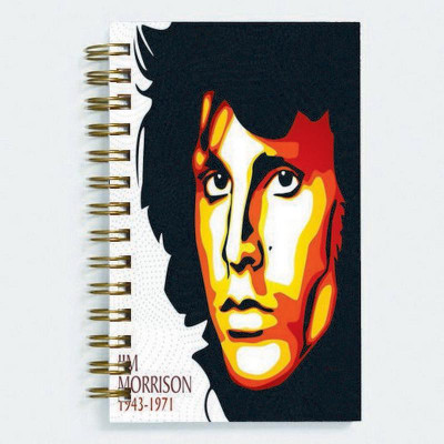 

Unique Indian Crafts A5 Diary(Jim Morrison, Multicolor)