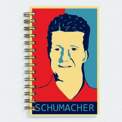 

Unique Indian Crafts A5 Diary(Michael Schumachaer, Multicolor)
