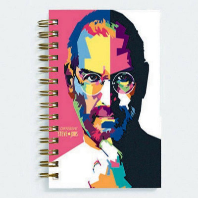 

Unique Indian Crafts A5 Diary(Steve Jobs, Multicolor)