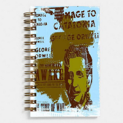 

Unique Indian Crafts A5 Diary(George Orwell, Multicolor)