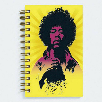 

Unique Indian Crafts A5 Diary(Jimmy Hendrix, Multicolor)