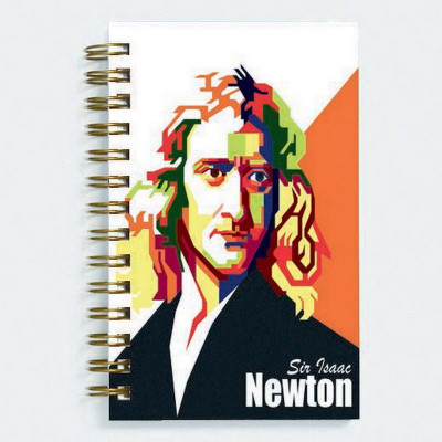 Unique Indian Crafts A5 Diary(Isaac Newton, Multicolor)