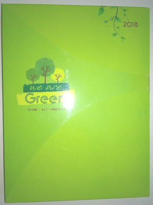 

Indigo Creatives A5 Diary(Think Green, Green)