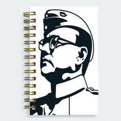 

Unique Indian Crafts A5 Diary(Netaji Bose, Multicolor)