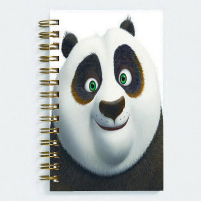

Unique Indian Crafts A5 Diary(Kungfu Panda, Multicolor)