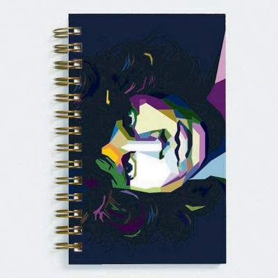 

Unique Indian Crafts A5 Diary(Jim Morrison, Multicolor)