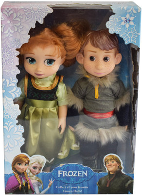 

Kiditos 11 Inch Anna and Kristoff Toddler Doll(Multicolor)