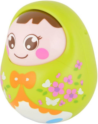

Chinmay Kids Miss & Chief Tumbler Doll(Green)