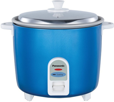 Panasonic SR-WA18(GE9)PMBL Electric Rice Cooker(0.6 L, Blue) available at flipkart for Rs.2599