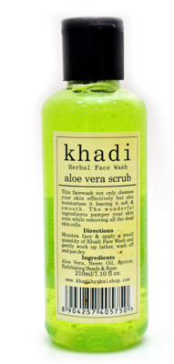 

Vagad's Khadi Aloe Vera Scrub Face Wash(210 ml)